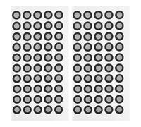 iplusmile 2feuilles Marqueurs Réfléchissants pour Scanner Points de Repère pour Numérisation Marqueurs de Numérisation pour Diverses Applications
