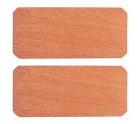 iplusmile 2pcs Grandes Feuilles de Cèdre Espagnol en Bois pour Boîte à Cigare et Humidificateur, Accessoires Polyvalents pour Stockage et Maturation à Domicile ou Bar