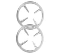 iplusmile 2pcs Stove Pove Wok Pander Cast Iron Wok Support Rague De Poêle À Gaz Sans Glissement Pour Cuisines À Domicile Et Cuisine Extérieure