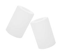 iplusmile 2pièces Abat-jour Verre Cylindrique Moderne Verre pour Lampe de Table ou Lampadaire Luminaires Intérieurs de Style Minimaliste et Élégant Hauteur