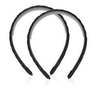 iplusmile 2pièces Bandeau Tressé Pour Cheveux Femme Bandeaux Tressés Pour Perruques Pour Soirée Fête Mariage Quotidien