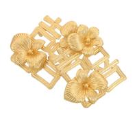 iplusmile 2pièces Broche Fleur Dorée pour Mariage de Broches Boutonnières avec Symbole Traditionnel Accessoires de Revers pour Femmes et Hommes