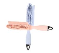 iplusmile 2pièces Brosse pour Animaux Silicone Peigne De Toilettage pour Chien Lot de Brosses Démêlantes Indolores