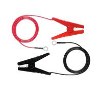 iplusmile 2pièces Câble De Raccordement pour Clôture Électrique avec Pinces Lot pour Système De Clôture Agricole Adapté pour Animaux