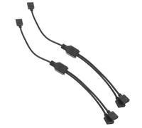 iplusmile 2pièces Câble RGB à Broches à Rallonge pour Carte Mère Pc Ensemble De Câbles pour Synchronisation De Plusieurs Périphériques Argb