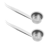 iplusmile 2pièces Coupe-mèche Et Éteignoir à Bougie avec Pince Réglable Et Long Manche pour Aromathérapie Et Bougies Chauffe-Plat