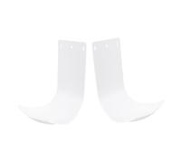 iplusmile 2pièces Distributeurs Savonnette Mural Automatique Lot de Bac Égouttoir Abs Cuisine Et Salle De Bain sans Percement Design Élégant