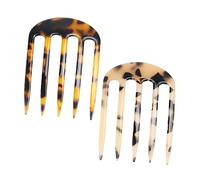 iplusmile 2pièces Épingle à Cheveux Forme De u Lot De Fourchettes Antidérapantes Pour Cheveux Longs Et Épais Convenant Aux Femmes Et Aux Filles