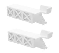 iplusmile 2pièces Interrupteur De Porte De Micro-ondes Et Loquet De Remplacement De Rechange Pour Four à Micro-ondes Avec Mécanisme De Commutation