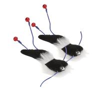 iplusmile 2pièces Jouet pour Chat Jouet Fourmi Peluche Clochette Interactif Lot de Amusants pour Chat