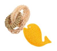 iplusmile 2pièces Jouets à Mâcher Luffa pour Lapin Hamster Cochon Et Rat Accessoire De Dentition Lot de Tranches