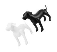 iplusmile 2pièces Mannequin De Chien Gonflable Modèle pour Exposition Accessoire De Présentoir pour Magasin Vêtements Exposition pour Animaux