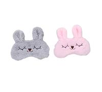 iplusmile 2Pièces Masque de Peluche Yeux de Chic pour Détendre Voyager
