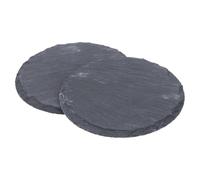 iplusmile 2pièces Plat Pierre pour Tortue Lézard Gecko Lot pour Nourriture Et Prélasser Surface Naturelle pour Reptile pour Habitat Terrarium