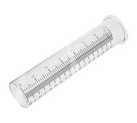 iplusmile 2pièces Pluviomètre Tube De Verre Gradué pour Extérieur Récipient pour Pluviomètre Outil pour Mesure des Précipitations