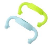 iplusmile 2Pièces Poignées de Silicone pour Garçon Fille Accessoires de Soutien pour Apprentissage de Prise Main Conçues pour Éviter Fuites
