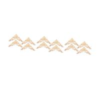 iplusmile 3 Ensembles Appliques Sculpté Décorations Murales pour Meubles Style Traditionnel Chinois Décalques Décoratifs 4 Pièces * 3