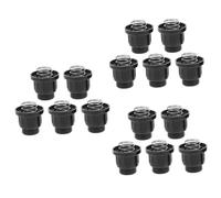 iplusmile 3 Ensembles Capuchon D'allumage Capuchon du Bouton D'allumage du Gril Bouton De Poêle Grillades Accessoires Allume Feu Remplacement Bouchon D'allumage du Gril Noir PP 5 Pièces * 3