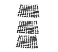 iplusmile 3 Feuilles Autocollants Points Noirs Tissé pour Marquage Table Billard Snooker Pool
