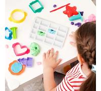 iplusmile 3 Moules à Briques Miniatures en Silicone Outil DIY pour Table de Sable Moules à Mini-Briques Colorés Aléatoires Accessoires pour Création de Paysages Couleur Couleur Aléatoire