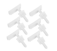 iplusmile 3 Paires Kit Vis pour Fixation Abattant Wc Boulons Plastiques avec Écrous pour Rénovation et Réparation Accessoires Durables pour Toilettes Domestiques et Hôtels