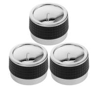 iplusmile 3 Pièces Bouton de Barbecue à Gaz Manchon Caoutchouc Noir 58 MM | Plastique Texturé Profond, Précision Renforcée, Usage Extérieur, Résistance à Chaleur, pour Camping et Brûleur
