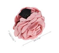 iplusmile 3 Pièces Large Rose Flower Hair Claw Clips Nonslip Strong Hold Lightweight Barrettes For Thick And Thin Hair Women Bridal Summer Party Accessories
