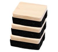 iplusmile 3 pièces Lot de Gommes Bois pour Tableau Effaçable Légères et Polyvalentes pour École Bureau et Maison