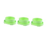 iplusmile 3 Pièces Mangeoire Chien Chaton Autres Anti-Animaux Fourmi Alimentation pour Chiot Et Plats Plats Cercle Pas De Chiens Bol Surélevé pour Animaux De Compagnie Petit Chat Vert
