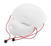 iplusmile 3 Pièces Masques Blancs à Peindre pour Halloween, Masque Animal en Plastique Léger, Design Simple et Confortable, pour Projets Scolaires et Fêtes Couleur Aléatoire Plusieurs styles