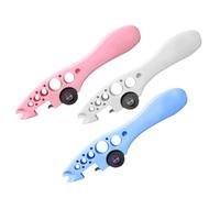 iplusmile 3 pièces Ouvre-ampoule Médical avec Roue Meulage Outil Infirmier Portable Ergonomique Facile à Utiliser Transporter pour Ouverture Précise des Fioles