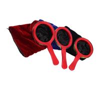 iplusmile 3 Pièces Paquet Magique à Poignée Torsadée, en Tissu | Compartiment Caché, Accessoire Léger pour Démonstrations en Classe, Pratique pour Fleurs Artificielles et Foulards
