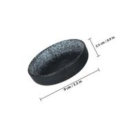 iplusmile 3 pièces Set de Coupelles à Sauce Céramique Japonaise Vintage pour Dips et Condiments Assiettes Snack Porcelaine Coloris Bleu Or et Résistantes Micro-ondes et Lave-vaisselle