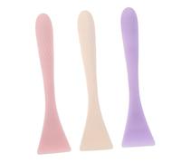 iplusmile 3 Pièces Silicone Facial Mask Brush Set Ergonomic Mud Mask Spatula For Even Application Of Creams Serums And Moisturizers Multipurpose Skin Care Tool For Face Cleansing And