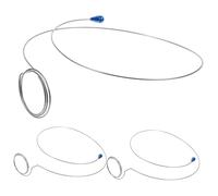 iplusmile 3 pièces Support de Loupe Fil Métallique Cercle de Fixation Robuste pour Bijoutiers et Réparateurs de Montres Flexible et Pratique pour Maintien Fixe de Loupe