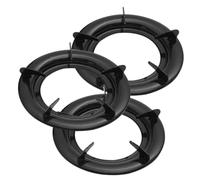 iplusmile 3 pièces Support de Wok de Anneaux de Cuisinière Antidérapants Accessoire pour Gazinière pour Cuisine Domestique et Professionnelle