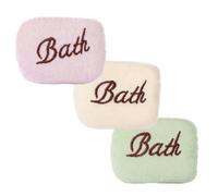 iplusmile 3 pièces Suspensible Bath Towels Doux et Absorbants pour Garçon et Fille Éponges Lavables et Adaptées à la Famille