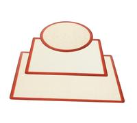 iplusmile 3 Pièces Tapis de Cuisson Silicone Réutilisable Anti-adhérent Résistant Haute Température Pour Pâtisserie Macarons Four et Gril Nettoyage Facile