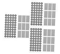 iplusmile 30 Feuilles réfléchissant pour Scanner Anti Regard Étiquettes réfléchissantes pour Scanner D Point de repère réfléchissant Marqueur de numérisation 3D de 6 mm