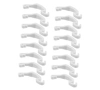 iplusmile 30 pièces Clips de Fixation Détachables pour Cages de Lapin et Petits Animaux Accessoires Plastique Robustes Installation Facile pour Entretien Quotidien