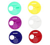 iplusmile 30 pièces Disques Ronde pour Ruche Plastique Outils Apicoles pour Contrôle Dentrée et Ventilation Protège Souris Adapté Aux Ruches à Plateau Blanc Vert Jaune Bleu Rouge