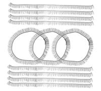 iplusmile 30 pièces Lot Bandes de Cils pour Poupée Noirs Accessoires Faux Cils Naturels pour Fabrication et Maquillage de Poupées DIY
