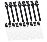 iplusmile 30 pièces Lot de Brosses Nettoyage Rasoir Mini Plastique Petites Brosses Nettoyage Barbe Compactes pour Petits Espaces et Entretien Rasoirs Accessoire Pratique pour Coiffeurs et