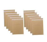 iplusmile 30 pièces Lot de Enveloppes Bulles Auto-adhésives Kraft Naturel Sacs Expédition Résistants et Étanches Pochettes de Protection Anti-chocs pour Colis et Petits Articles