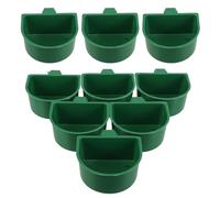 iplusmile 30 pièces Mangeoires pour Oiseaux avec Pinces Durables Bols Alimentation Compacts pour Perroquets Perruches et Oiseaux de Cage Accessoires Pratiques pour Maison et Élevage