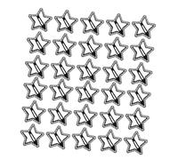 iplusmile 30 Pièces Pince à Cheveux Étoile avec Strass Barrettes à Frange Accessoires pour Cheveux pour Filles Garçon Fille et Adolescentes Lot de Ajourées