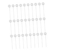 iplusmile 30 pièces Porte-noms de Table Fil Métallique Pinces Porte-cartes Polyvalentes pour Mariage Anniversaire et Décoration de Bureau Support Photo et Mémo Adaptable