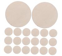 iplusmile 300 Pièces Décorations En Faites à La Main Disques De Rondeaux De Tranches De Pour L'artisanat Craquer Des Tranches De Ornements De Disque En Kaki