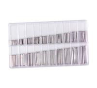 iplusmile 300 pièces Goupilles de Bracelet Montre Acier Inoxydable Résistantes à Lusure Axes de Fixation Remplaçables pour Réparation et Remplacement de Bracelets