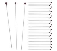 iplusmile 300 Pièces Insect Specimen Pins Stainless Steel Metal Entomology Needles For Butterfly Mounting And Educational Lab Use